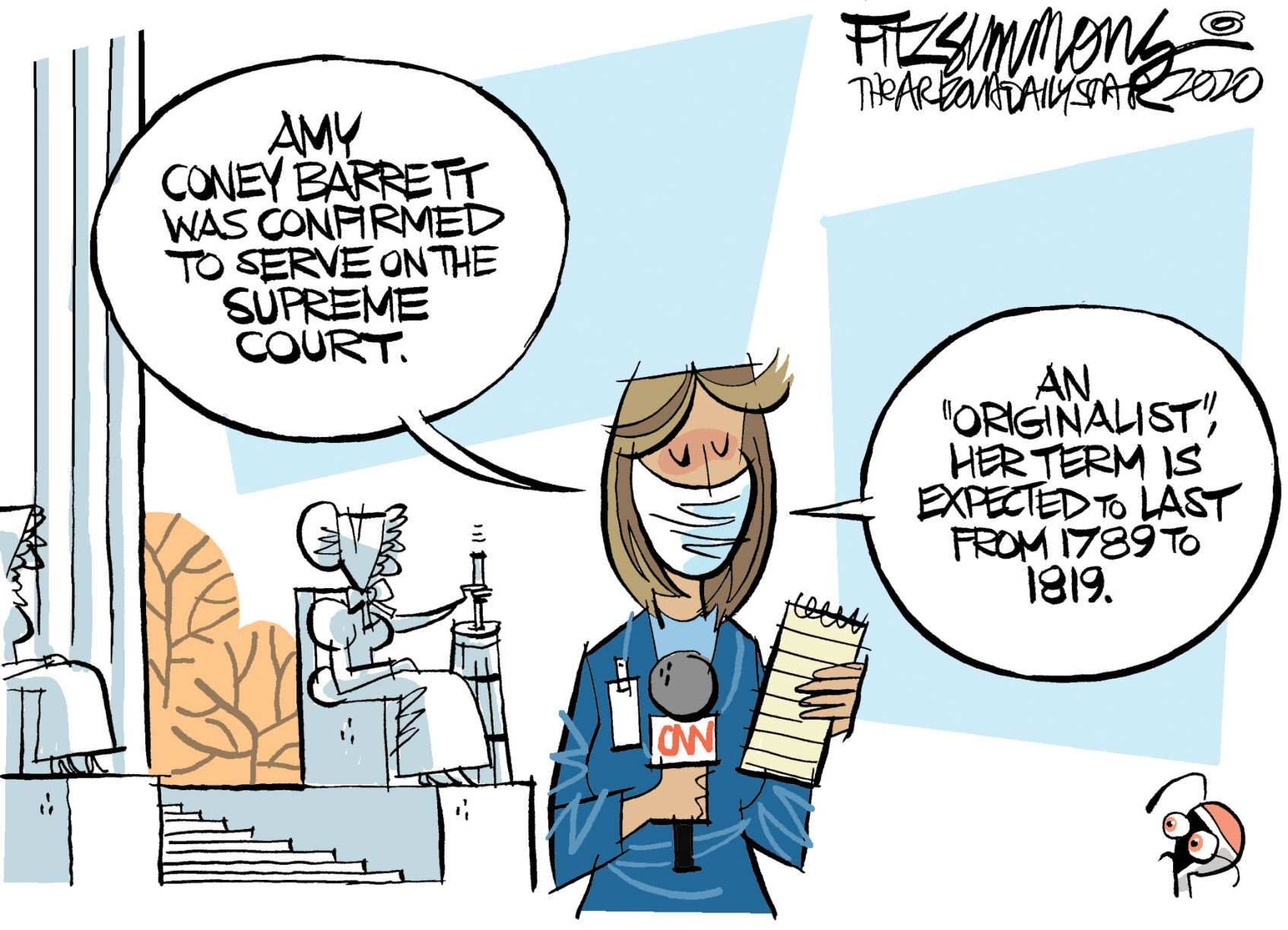 Daily Fitz Cartoon: Justice Barrett